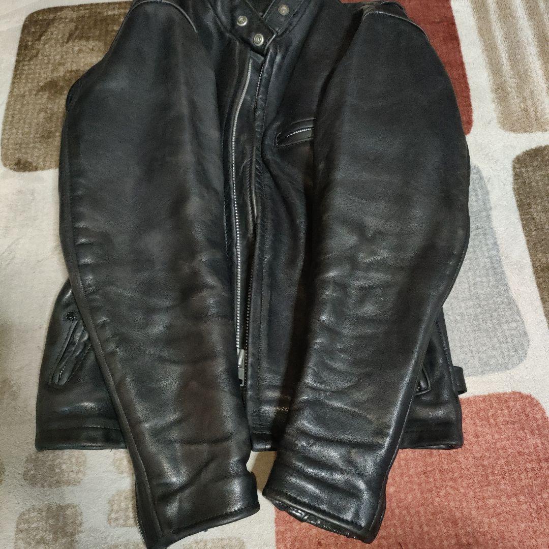 T*A様 人気定番Schot別注641SPシングルライダースジャケット３４ダメな