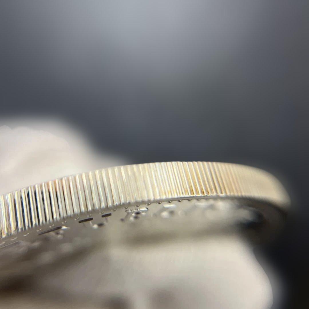 【純銀】ソマリア共和国　2018年　エレファント銀貨100シリング　1オンス②