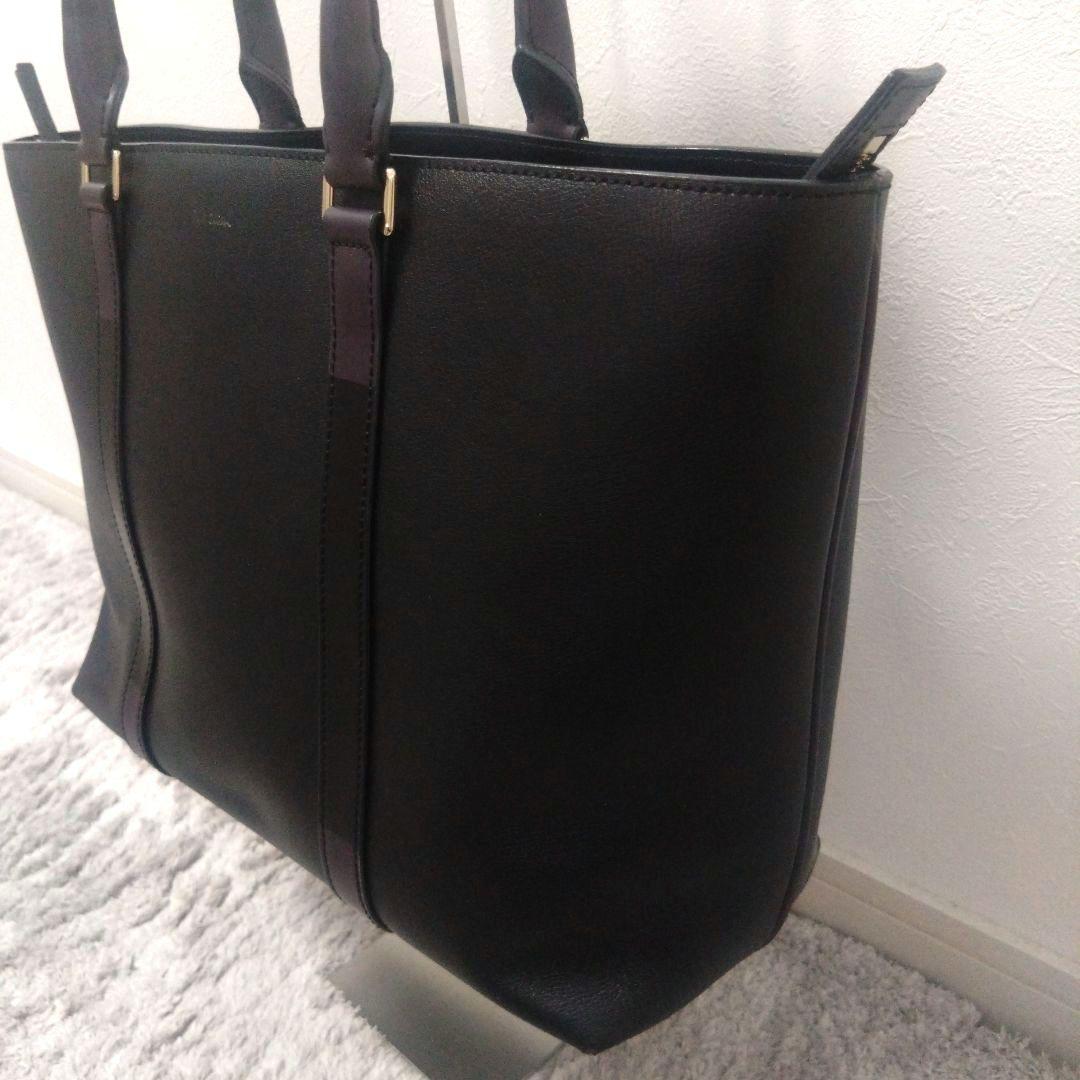 ポールスミス トートバック バイカラー ビジネスバック レザー A4 即日発送