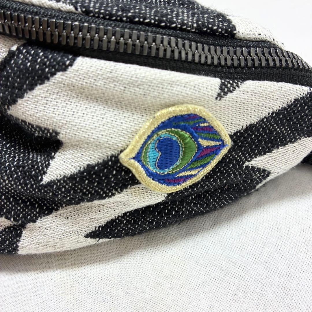 artipoppe/アーティポッペ　マジックベルトバッグ ツイード BW