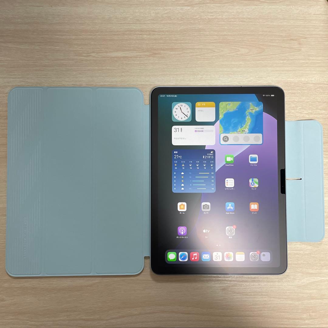 ipad air 11インチ m3 256gb wifiモデル+ ESRのカバー