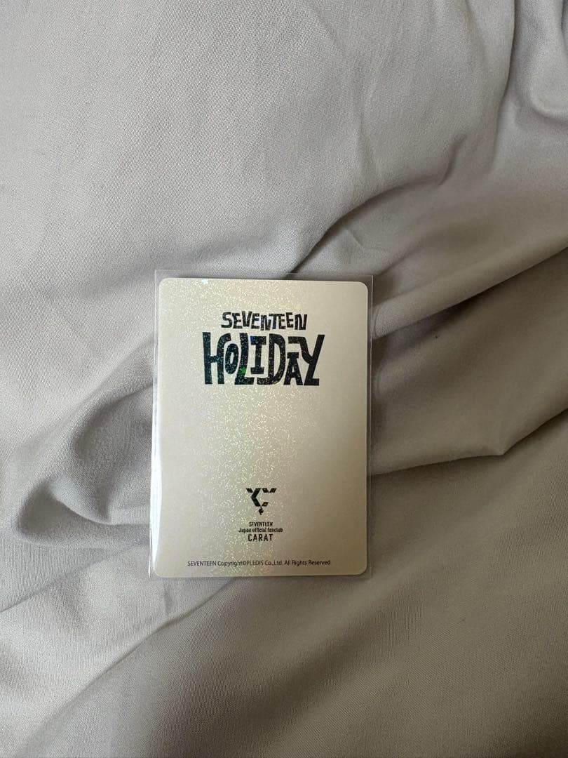 タレントカード SEVENTEEN DK HOLIDAY