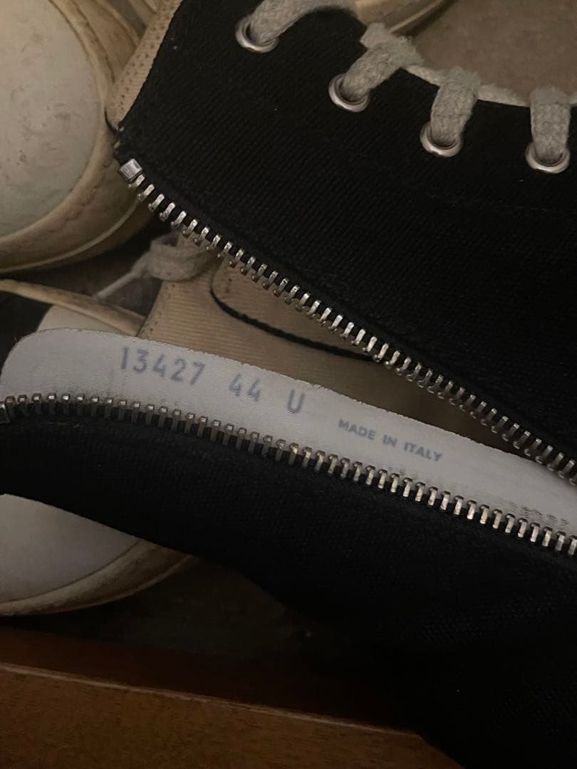 靴 rick owens drkshdw ramones 44