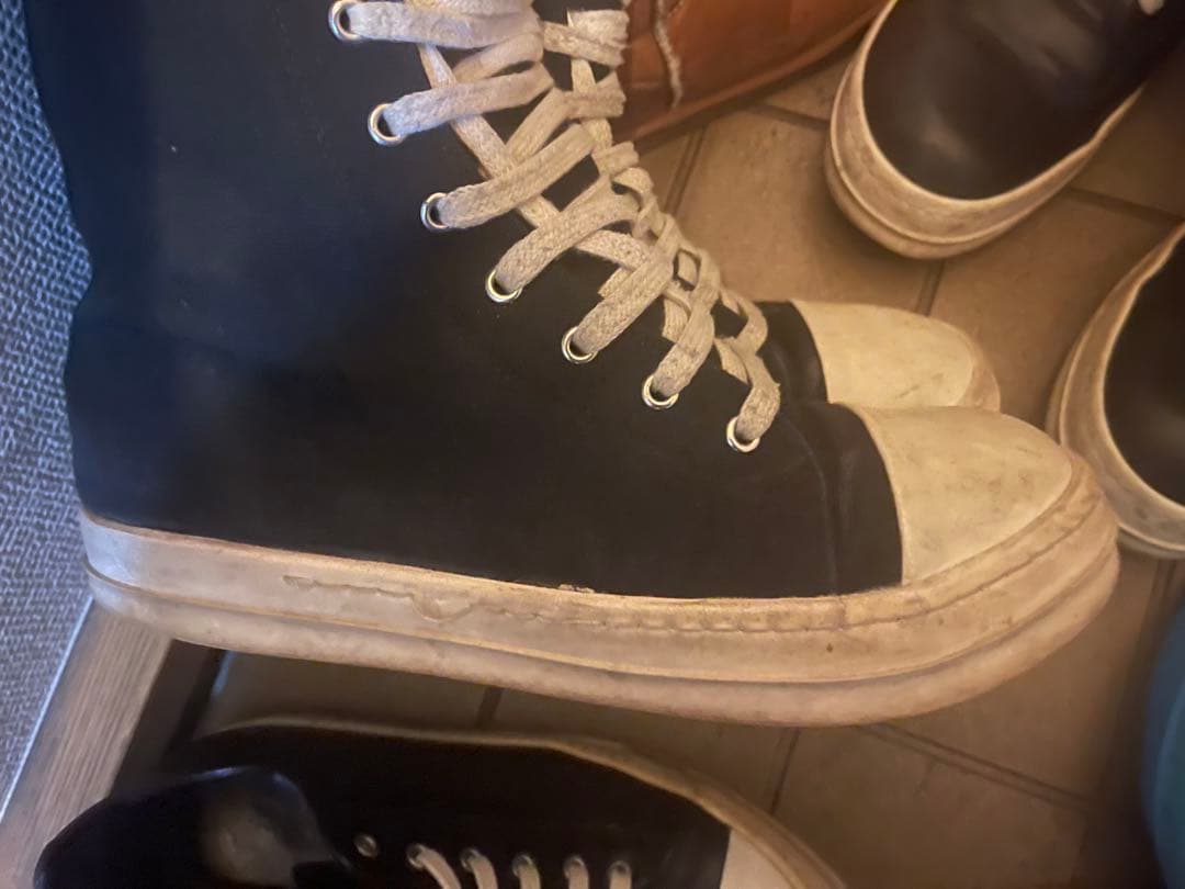 靴 rick owens drkshdw ramones 44