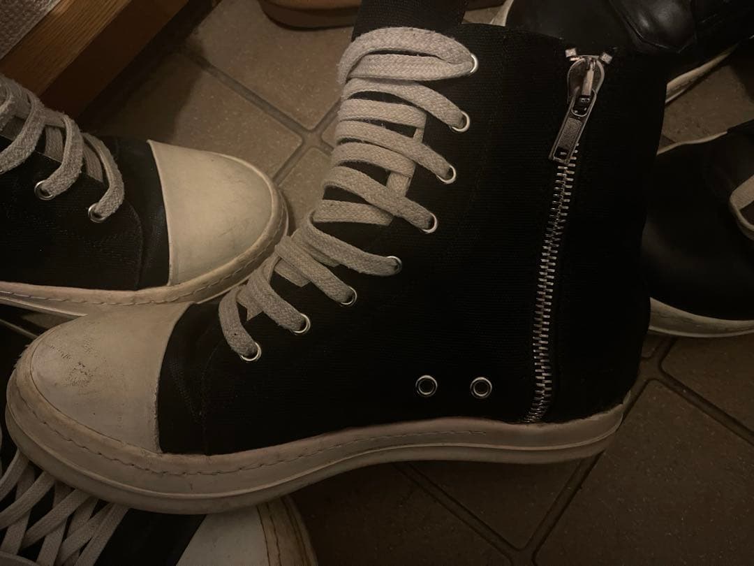 靴 rick owens drkshdw ramones 44