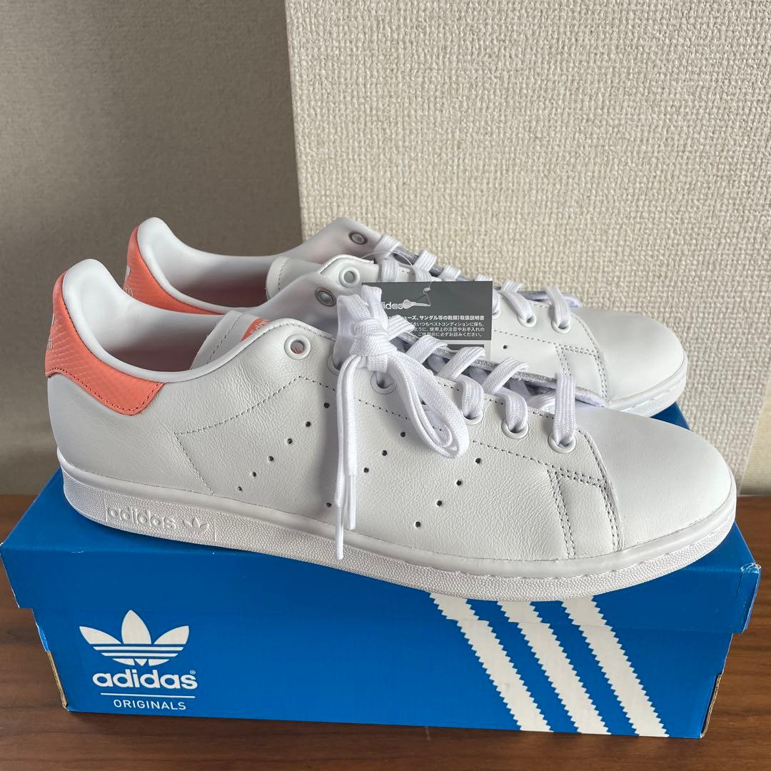 adidas STAN SMITH W スタンスミス　白　オレンジ　ピンク