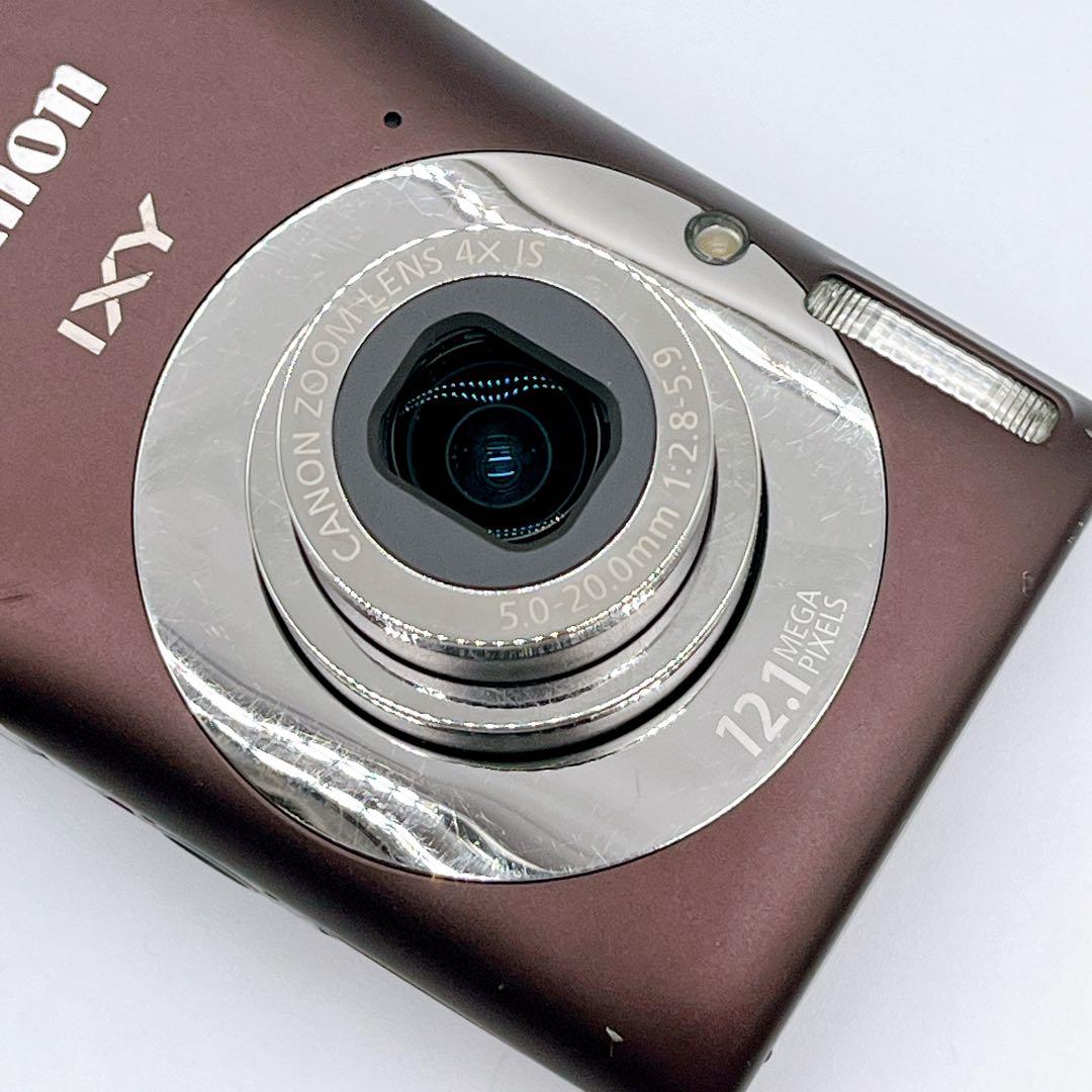 【希少】Canon IXY 200F オールド コンデジ ブラウン