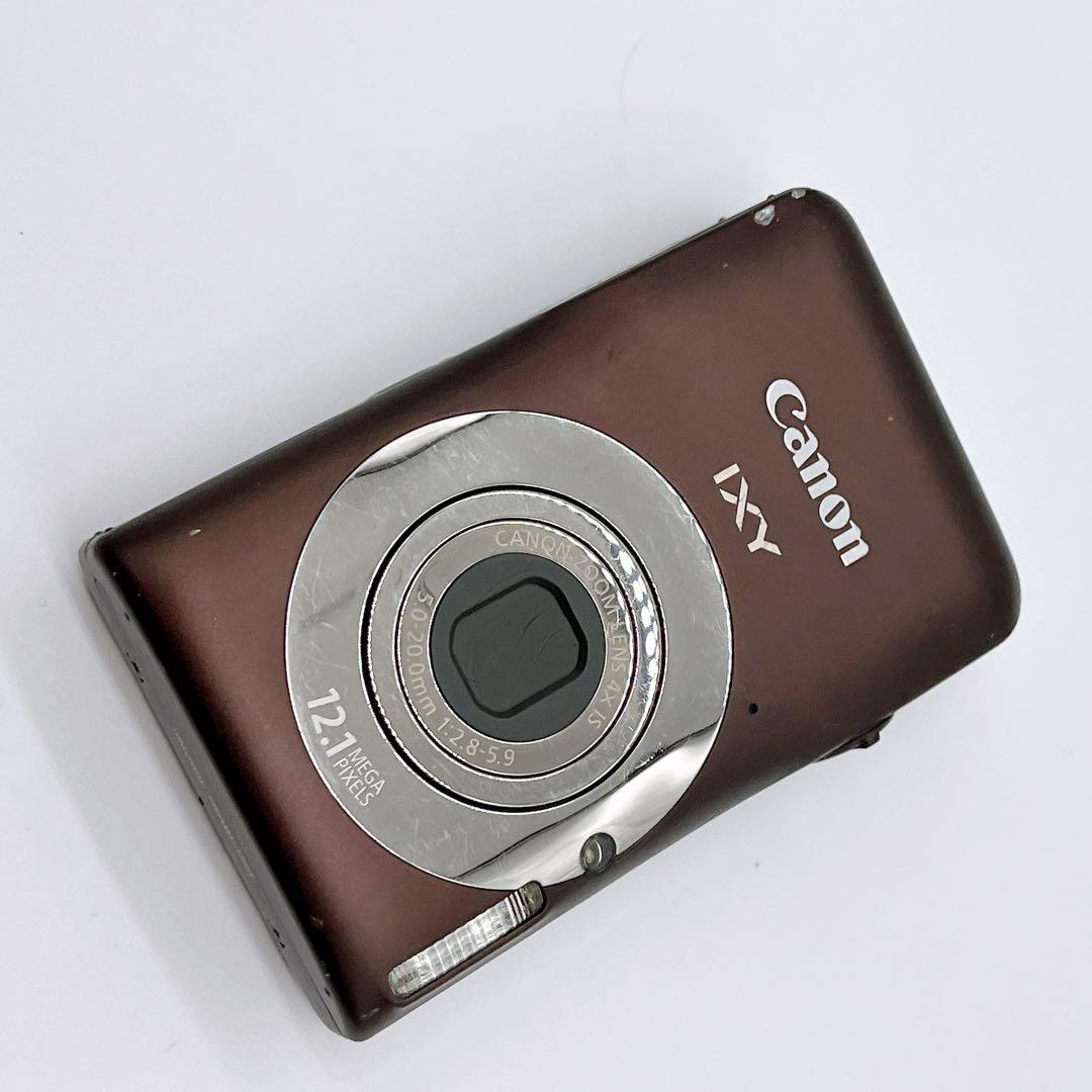 【希少】Canon IXY 200F オールド コンデジ ブラウン