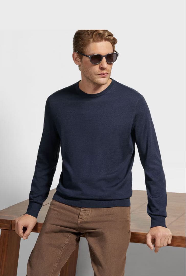 【早い物勝ち‼️】Ermenegildo zegna クルー、タートル3点セット