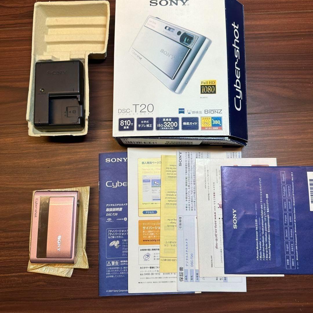 SONY Cyber-shot DSC-T20 デジカメ 2751