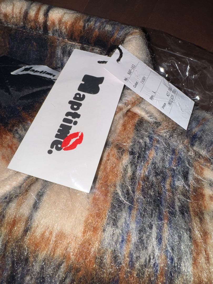 週末限定価格 Nissy Naptime チェック中綿ジャケット