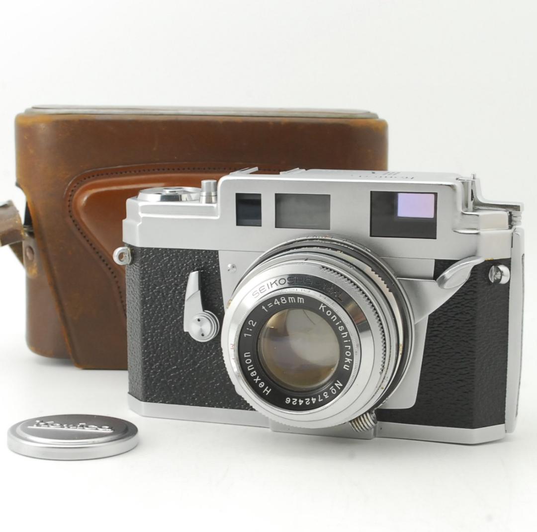 【外観・光学美品】コニカ KONICA ⅢA 48mm F/2 フィルムカメラ
