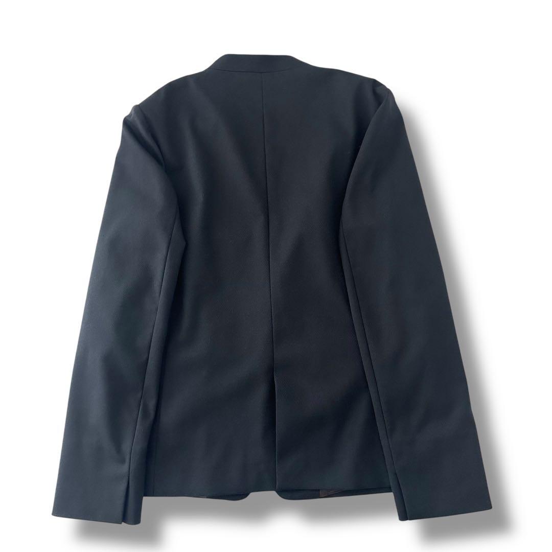 グリーンレーベル ボタニーサージ D ジャケット パンツ 上下セット 黒 40