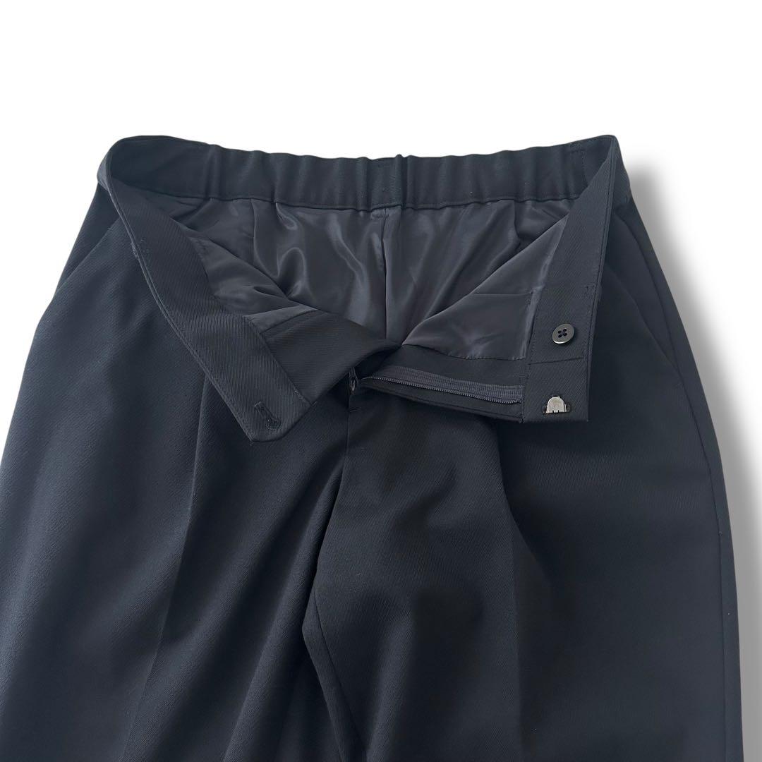 グリーンレーベル ボタニーサージ D ジャケット パンツ 上下セット 黒 40