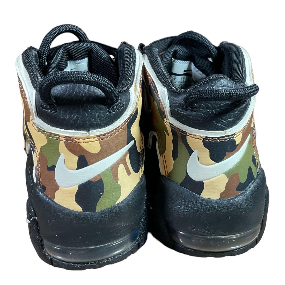 NIKE more uptempo 21cm　キッズ　カモ