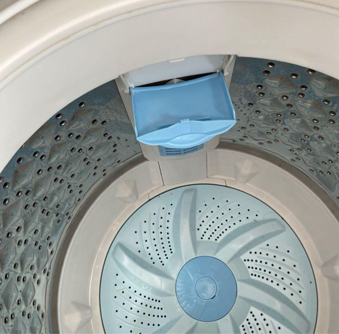 TOSHIBA 縦型洗濯機 ホワイト　一人暮らし