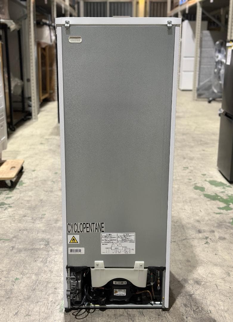 ヤマダオリジナル■2ドア冷蔵庫　YRZF15J 　156L　右開き　2023年製