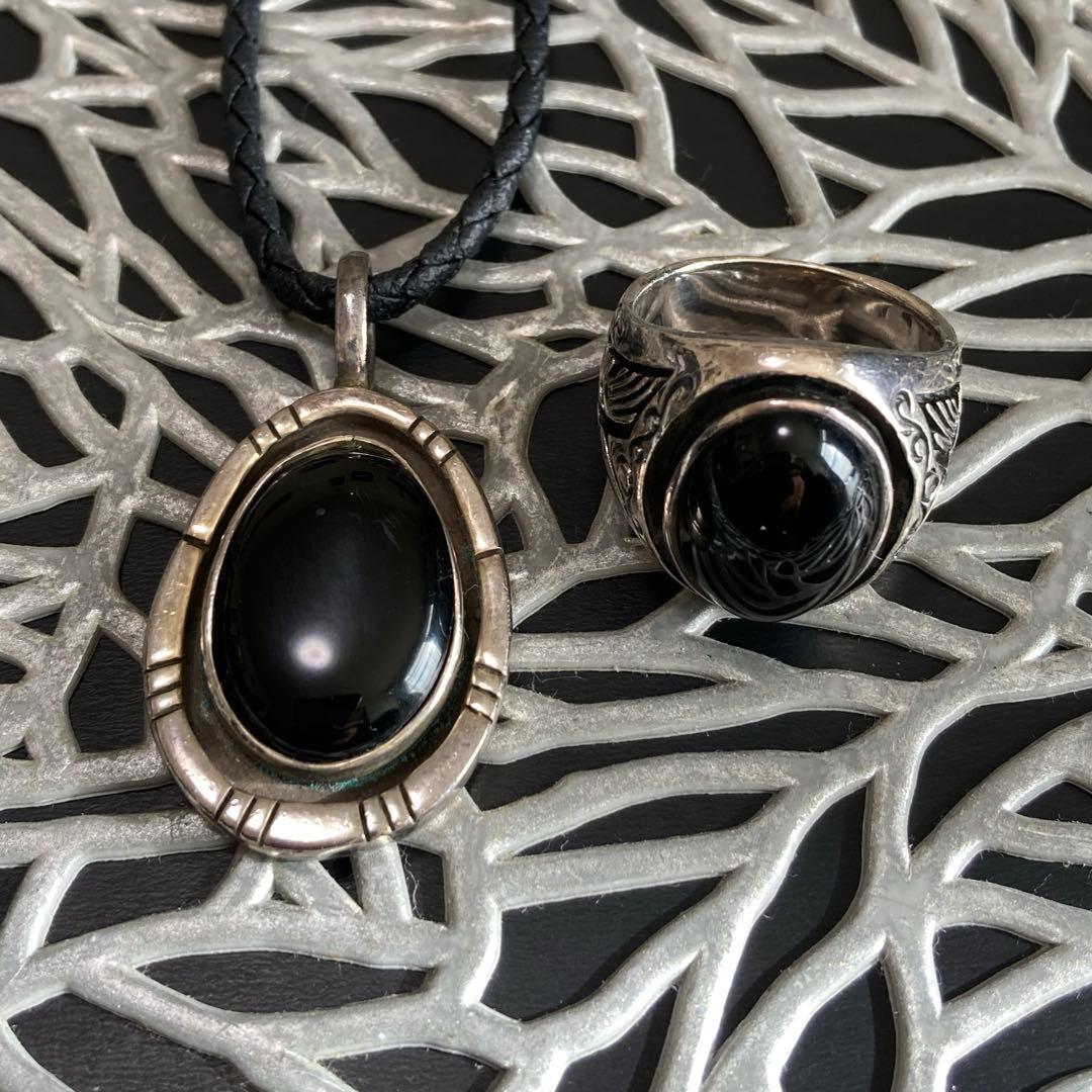 silver 925　リング　ネックレス