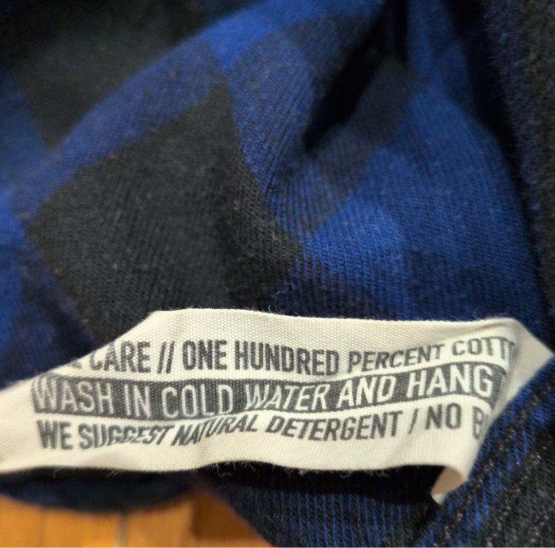 g*7様 USA製 90s バッファローチェックネルシャツ XL