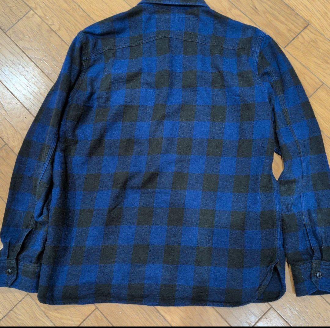 g*7様 USA製 90s バッファローチェックネルシャツ XL