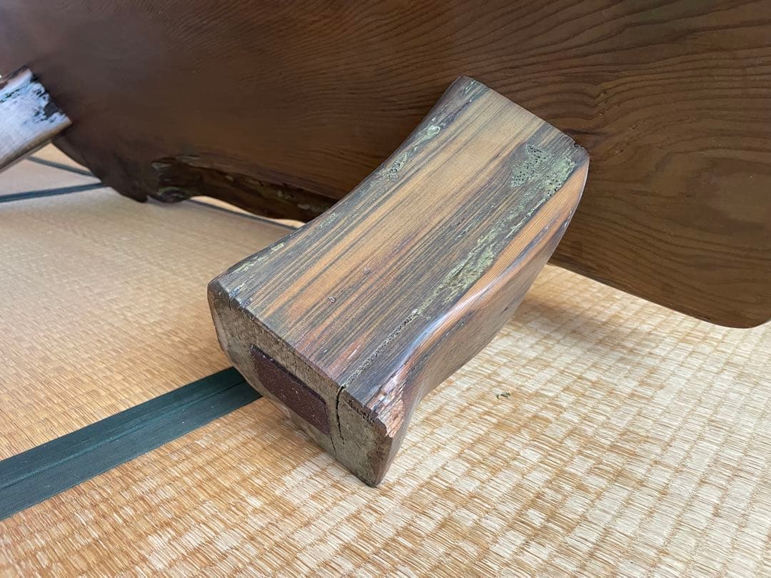 希少・屋久杉　木製座卓 天板９cm