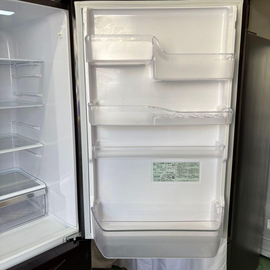 110　自動製氷　冷蔵庫　日立　右開き　300-400ℓ　安い　スリム　設置無料