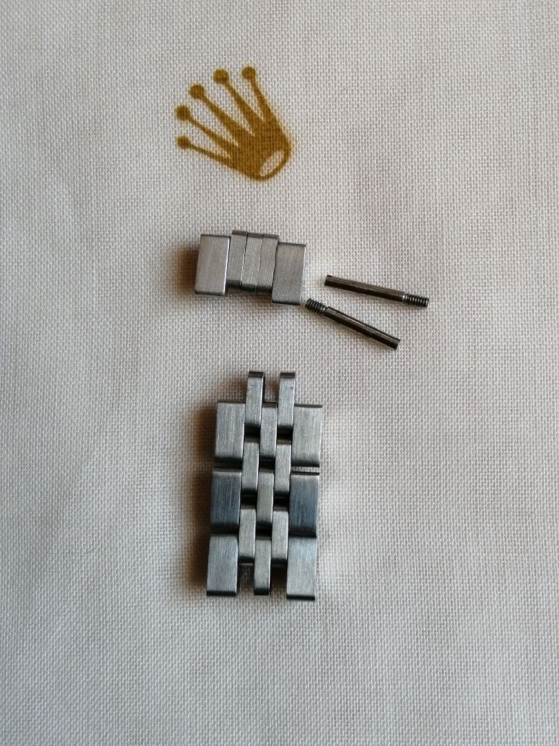 最終値下げ！ROLEX ロレックス レディース デイトジャスト用ベルト3コマ