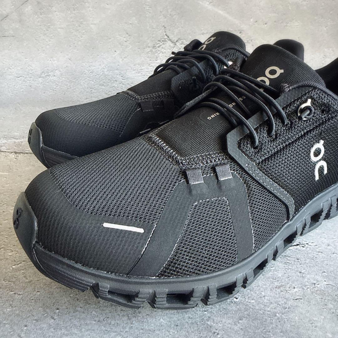 未使用級　On Cloud 6 スニーカー　ランニング ブラック　黒　25cm