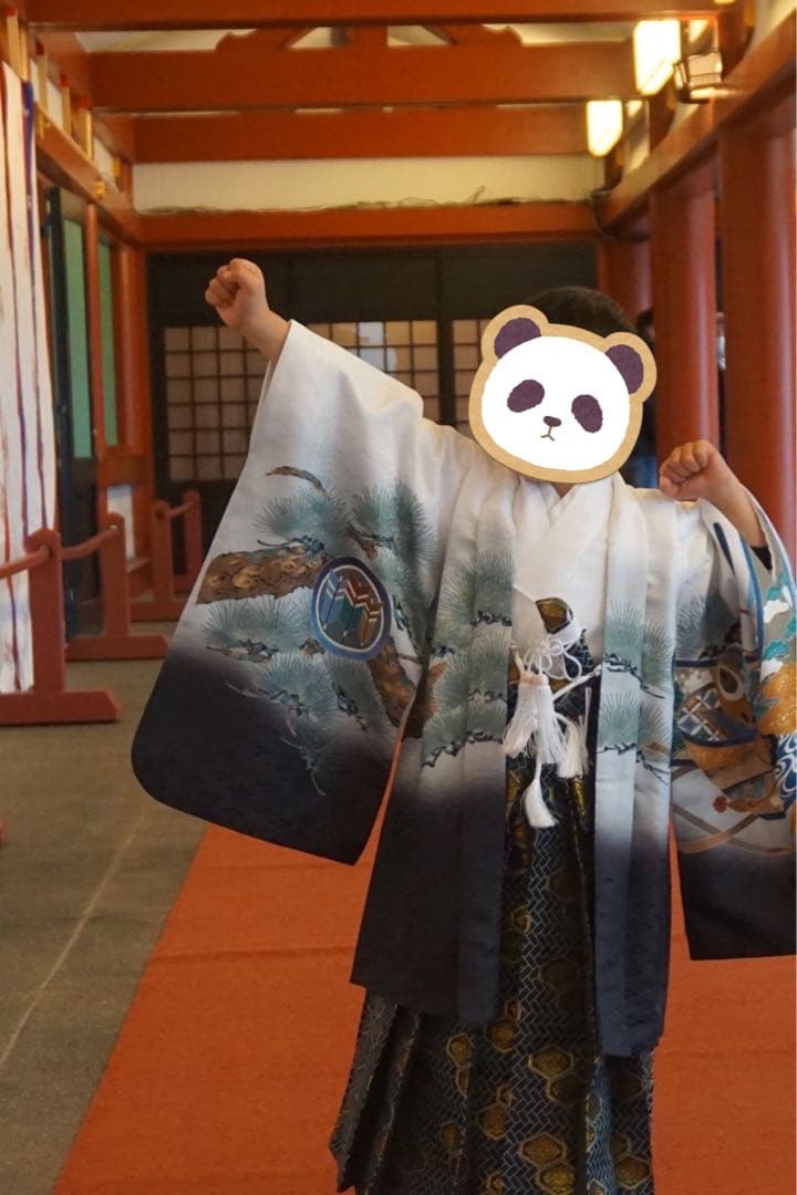 子供用 着物セット 七五三 五歳袴 フルセット