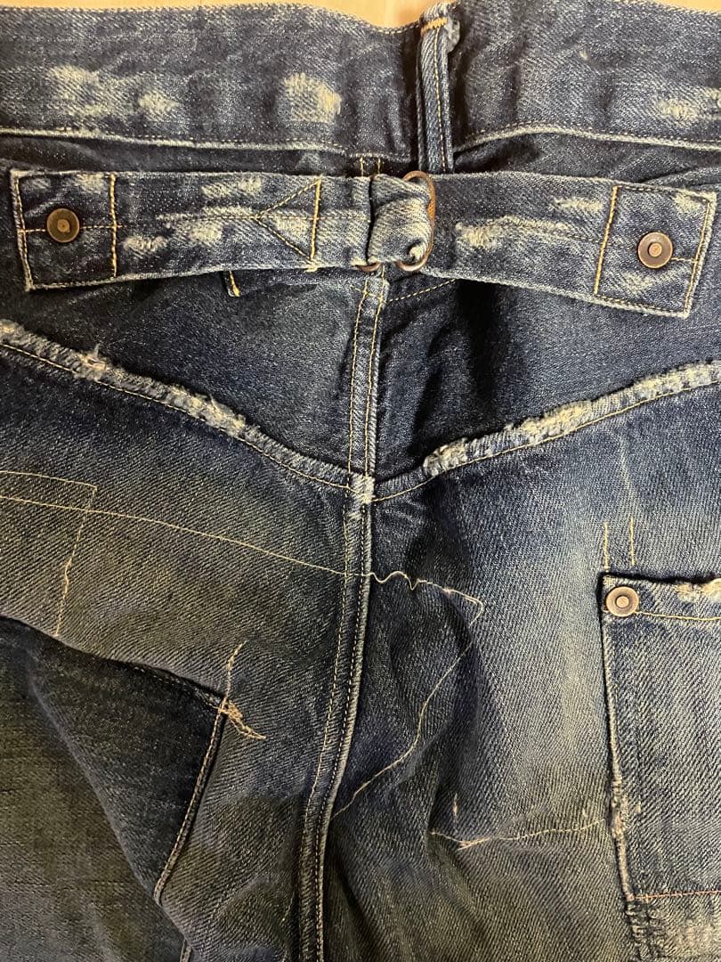 アナクロノーム　ダメージ加工デニム　ANR118 w36