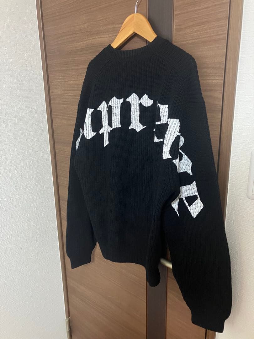 トップス Supreme Old English Printed SweaterBlack