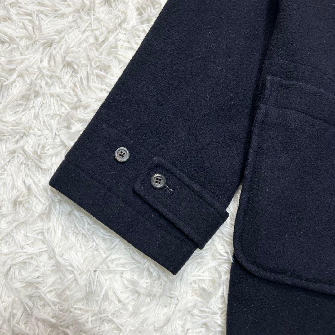 【美品】ラルフローレン ダッフルコート ロング ウール ネイビー 160