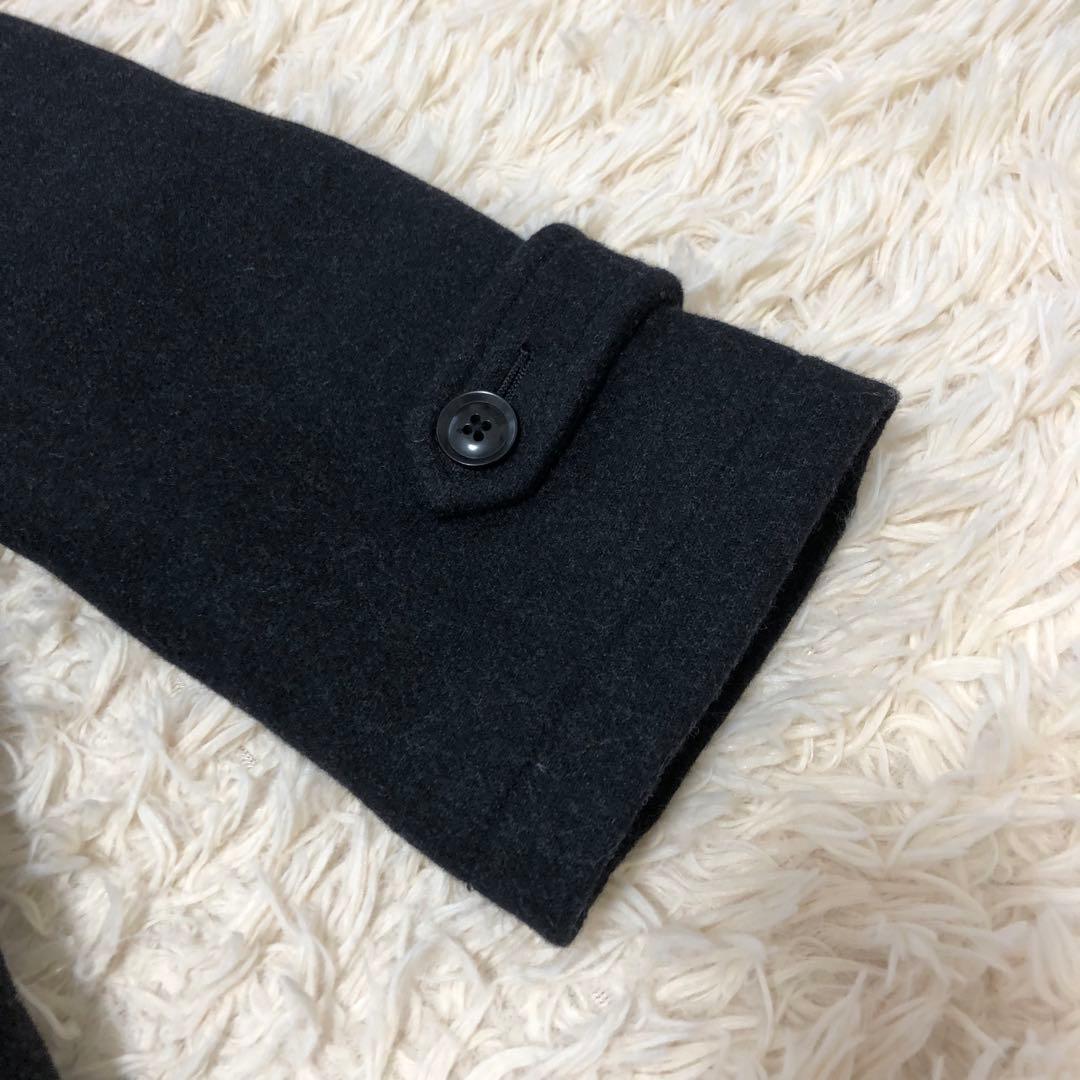 美品✨イーストボーイ　Venus アンゴラ混ダッフルコート フード　9