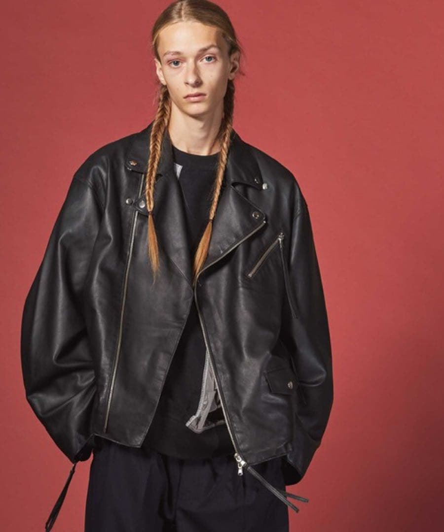 【MAISON SPECIAL】 ダブルライダースジャケット サイズ 2