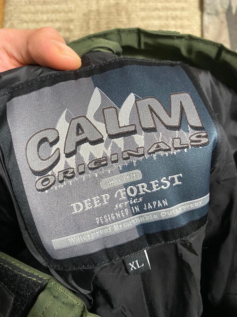 CALM ORIGINALS スノーボードウェア カーキ XL