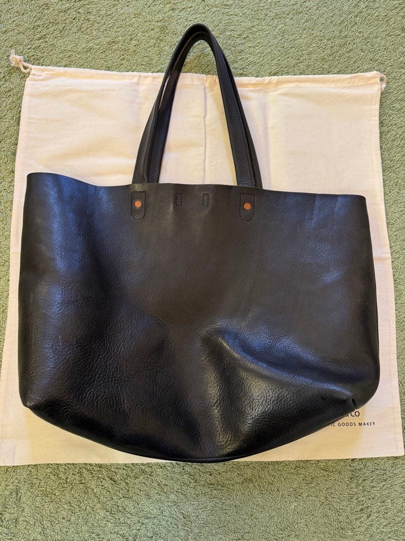 SLOW×BEAMS 別注 Bono Tote ボーノトート¥33,000 黒