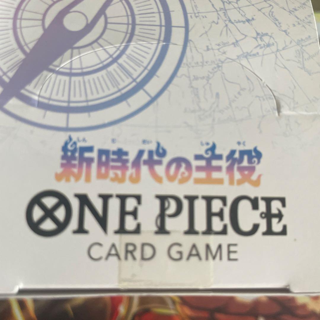 M*z様 ワンピースカード　新時代の主役　box テープカット　OP-05 ニカ