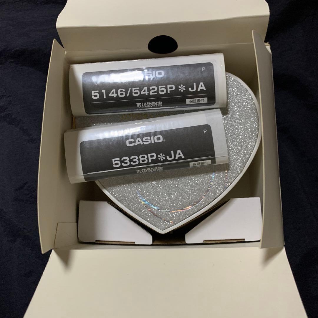 CASIO G-SHOCK & Baby-G ホワイト ペア腕時計 新品未使用品