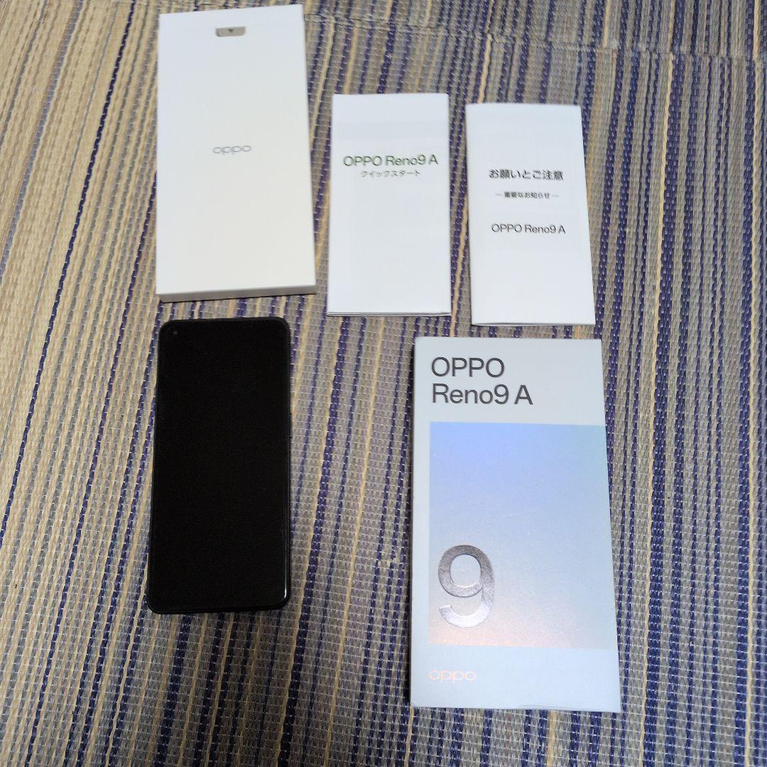 OPPO Reno9 A ブラック 本体