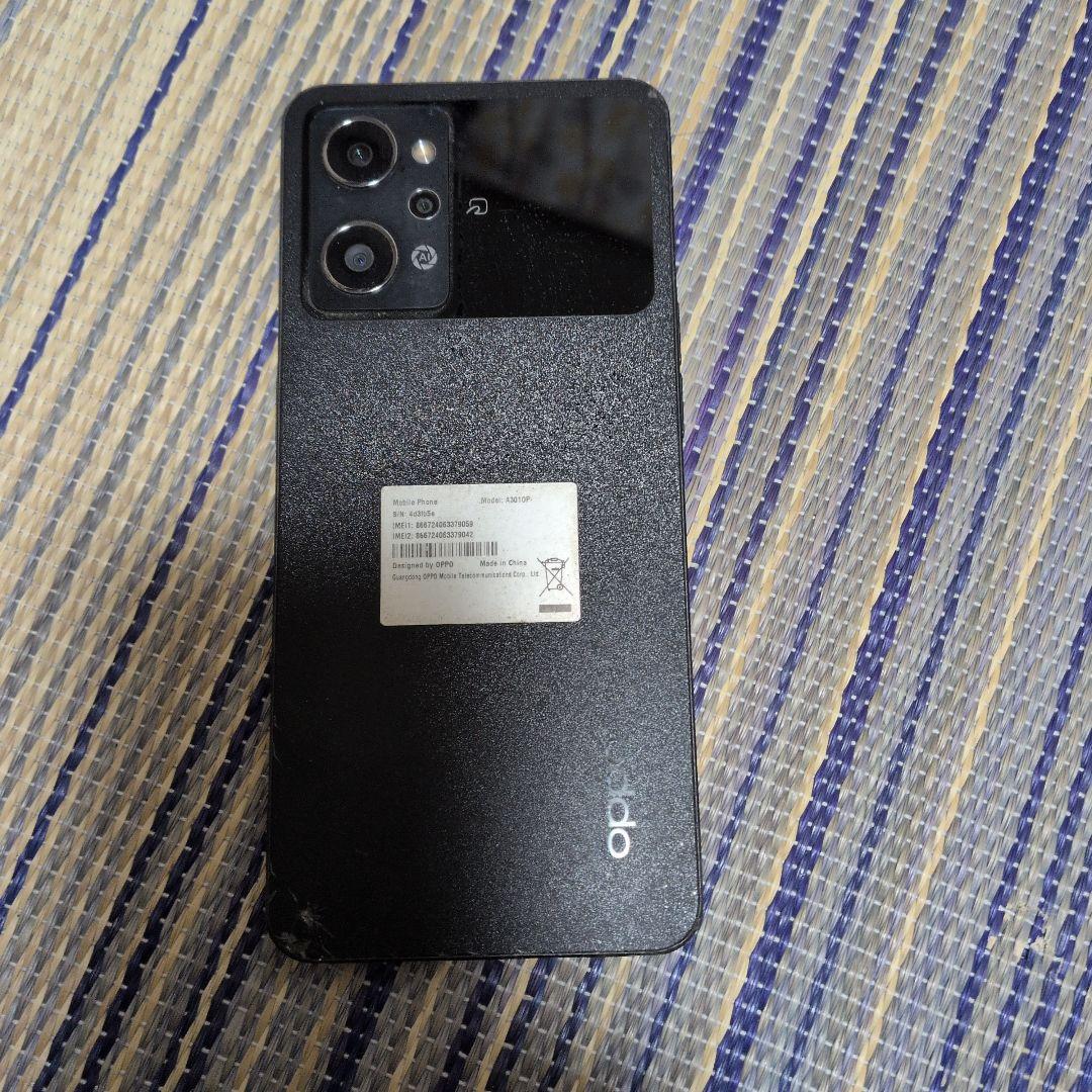 OPPO Reno9 A ブラック 本体