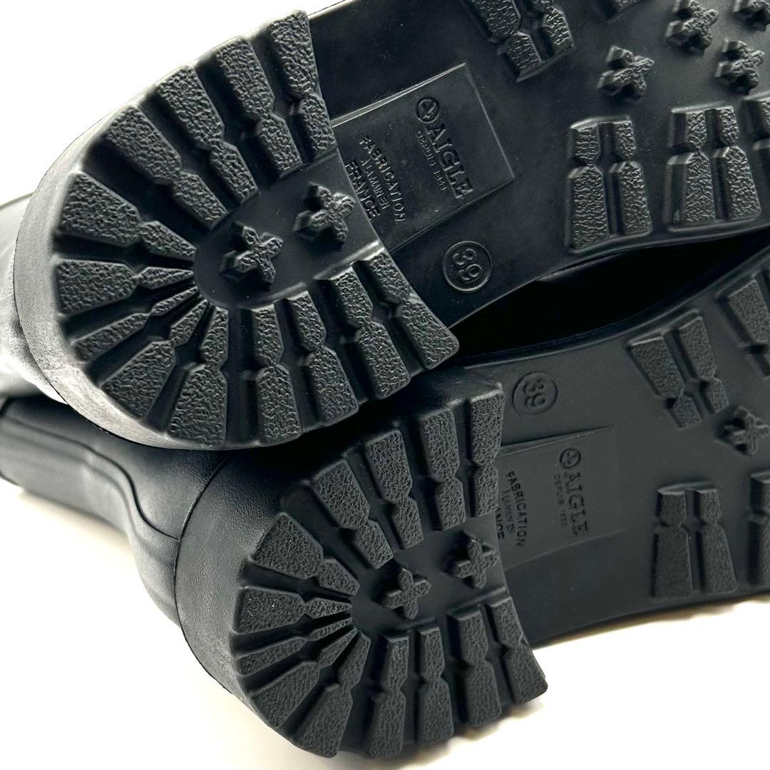 【新品未使用】定価20900円　エーグル　レインブーツ防水ミディアムラバーブーツ