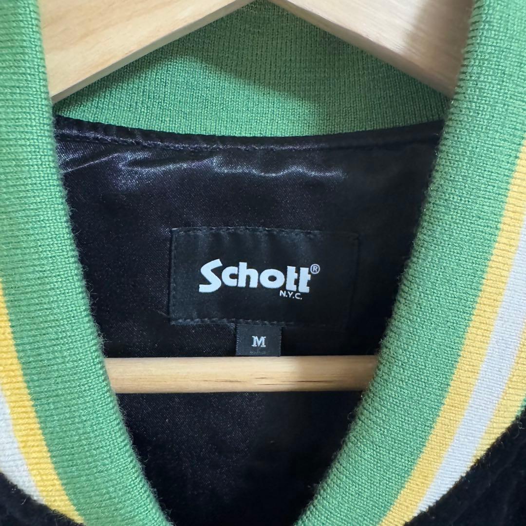 Schott スカジャン SOUVENIR JACKET 顔虎　M