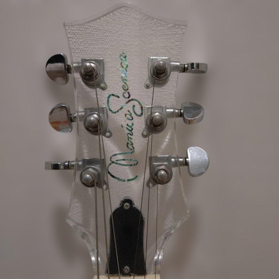 Manica Scenica　クリスタル　ギター　エレキギター　透明　アクリル