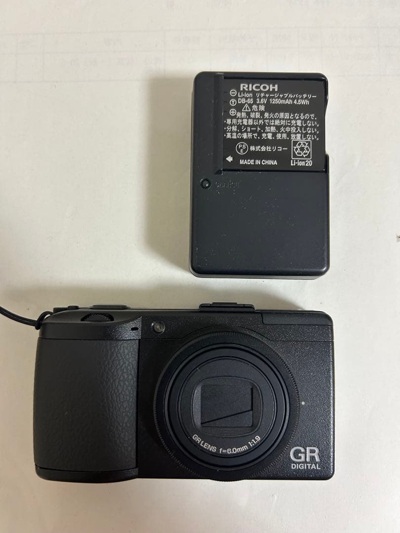 RICOH GR DIGITAL コンパクトデジタルカメラ