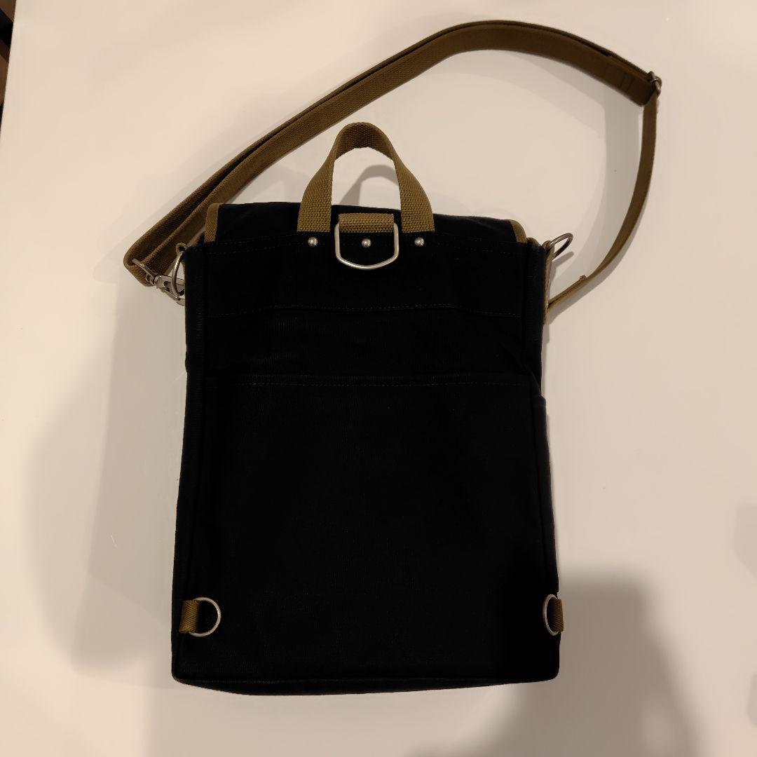 一澤信三郎帆布ショルダーバッグ　バックパック