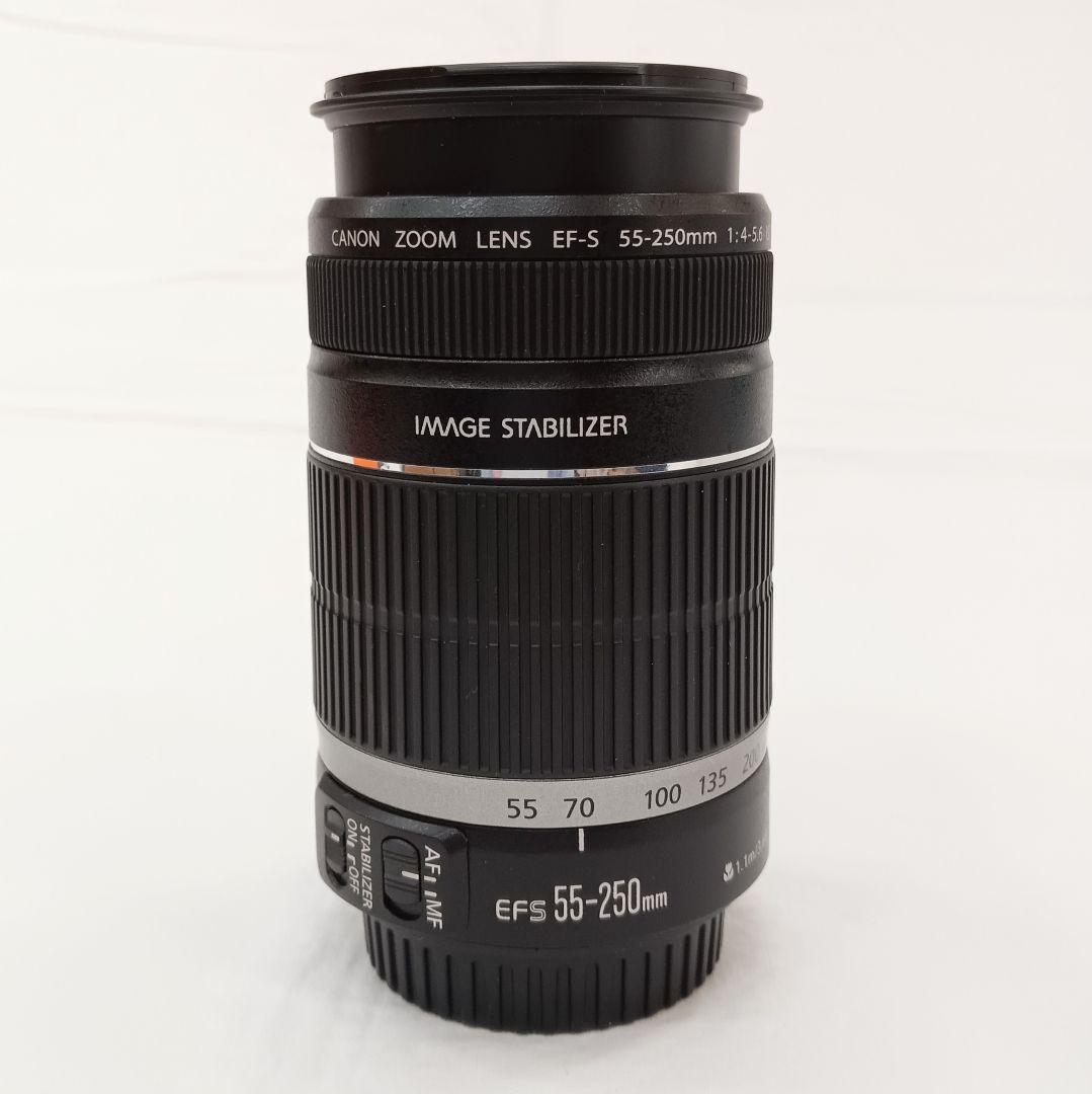 中古 美品 Canon EF-S55-250mm f/4-5.6 IS キャノン