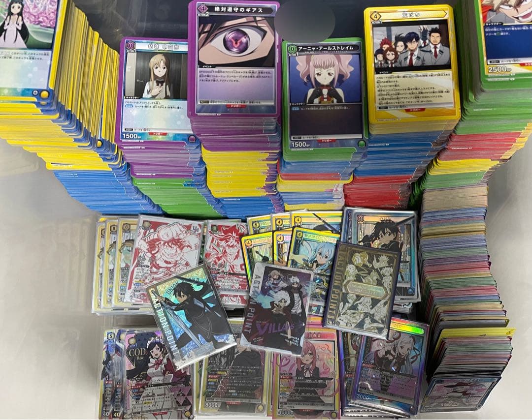 ユニオンアリーナ ユニアリ 引退品 まとめ売り デッキセット