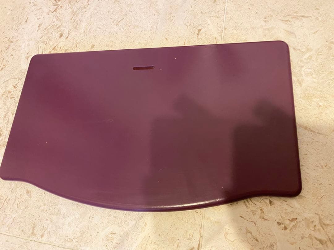 【美品】STOKKE トリップトラップ　パープル　+テーブル(白)