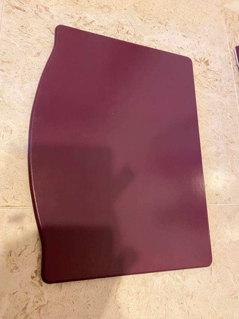 【美品】STOKKE トリップトラップ　パープル　+テーブル(白)