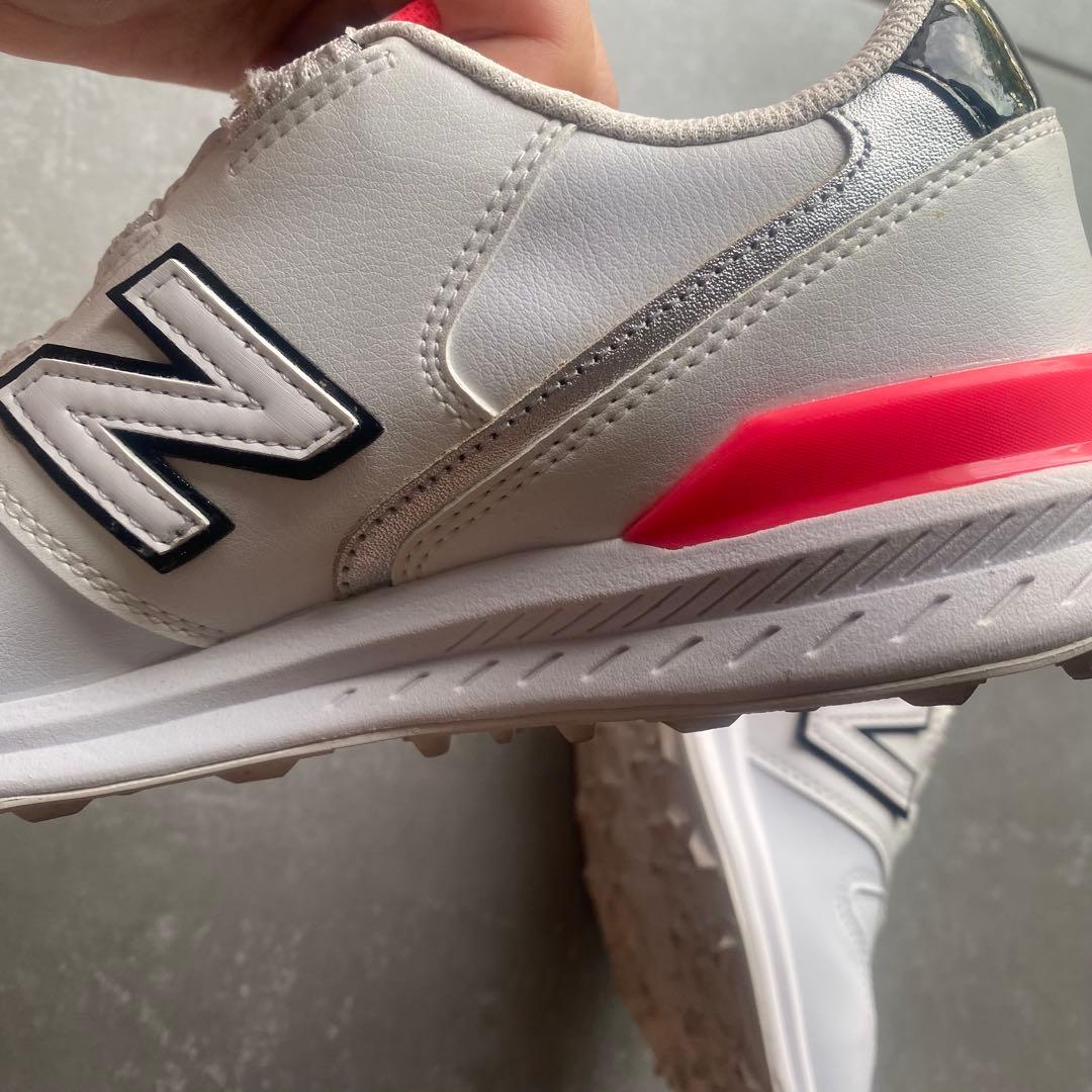 美品 New Balance ゴルフシューズ